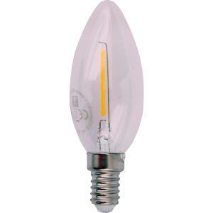 Filament led mignon 1w klar (10w) e14