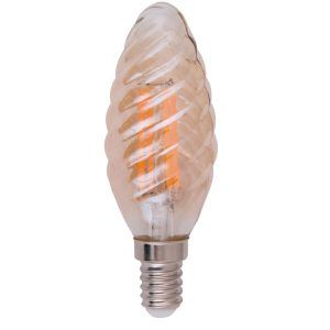 Filament led mignon vridd 5w amber (35w)