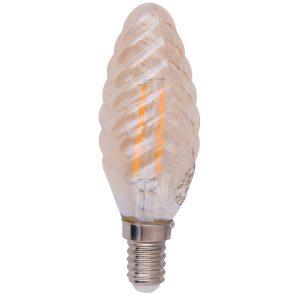 Filament led mignon vridd 1w amber (10w)