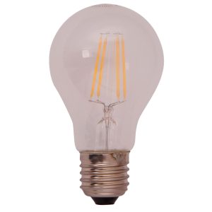 Filament ledpære klar 6w (40w) e27