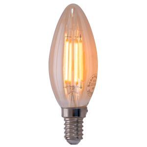 Filament led mignon 5w amber dimbar