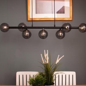 Andorra taklampe 7-lys
