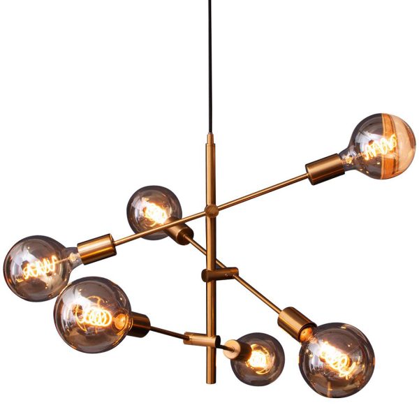 Tropea taklampe 6 lys