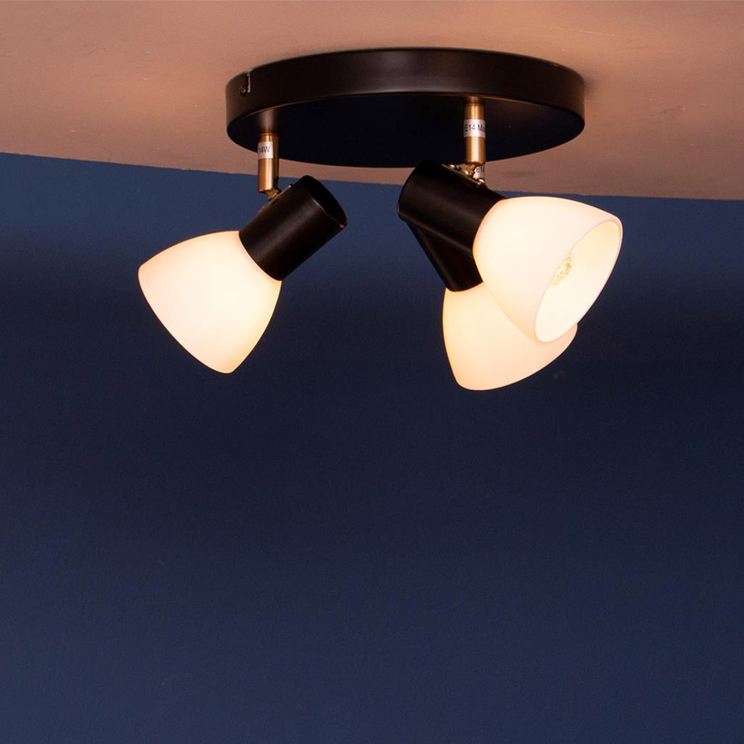 York 3-lys taklampe/spot - Bilde 2