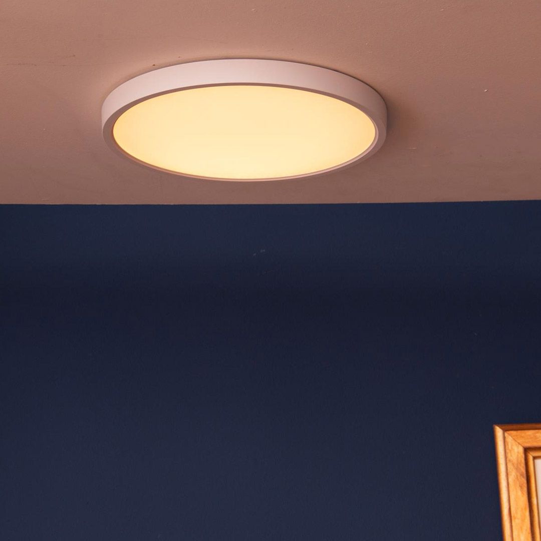 Nora led plafond 30 cm hvit farge