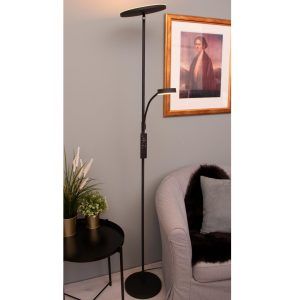 Sierra uplight med fjernkontroll sort