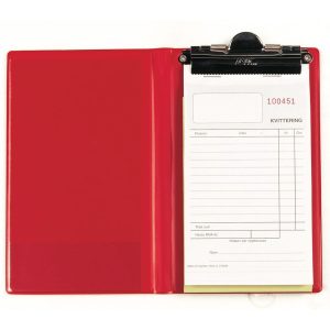 Kvitteringsblokk 2 ex selvkopierende