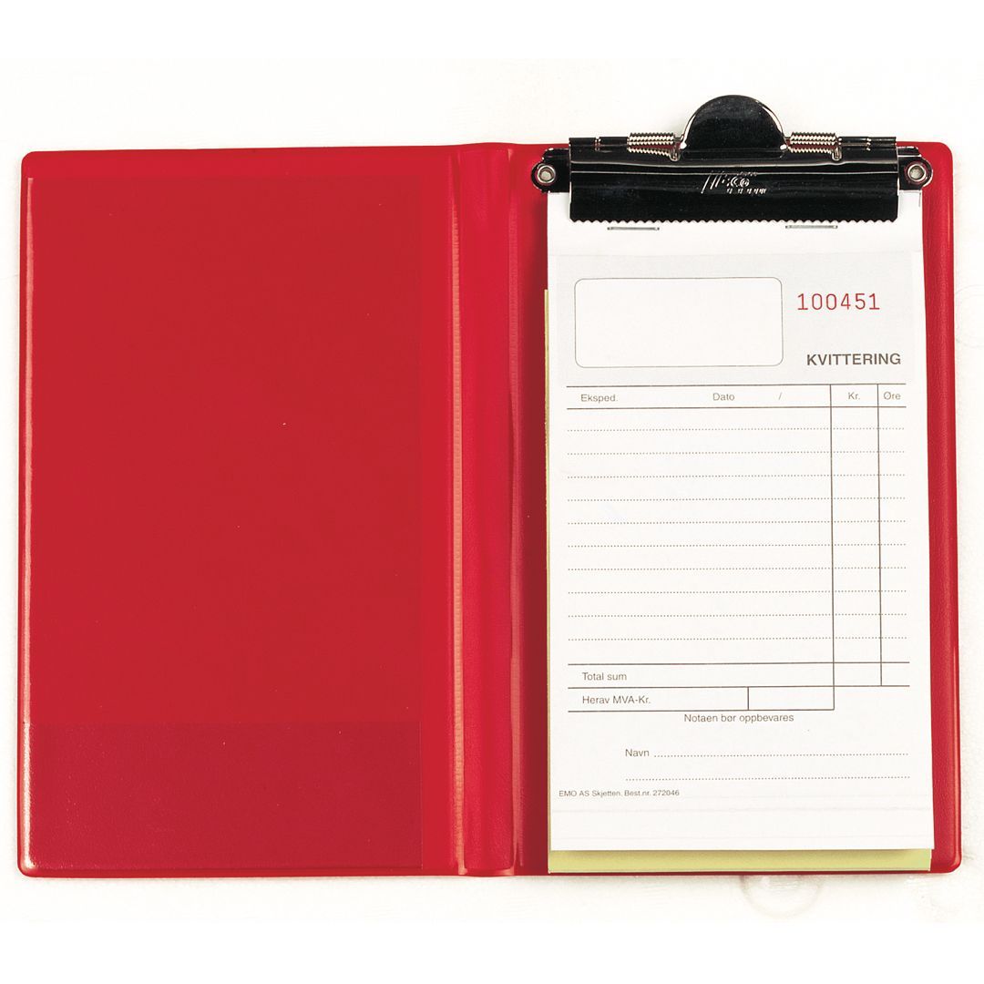 Kvitteringsblokk 2 ex selvkopierende