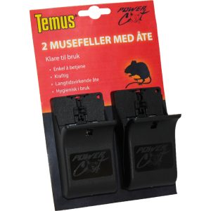 Musefeller powercat m/åte 2pk