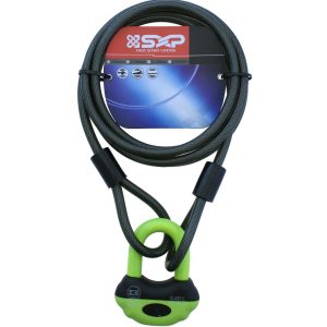 Låsepakke lås+3m wire, kl. 3