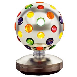 Mu 8 disco ball shiny silver
