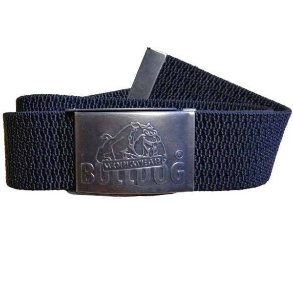 Bulldog belte nylon elastisk