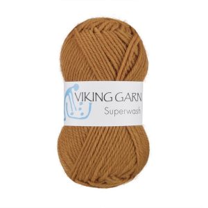 Garn viking superwash 144 korngul