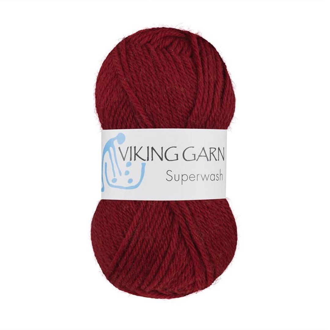 Garn viking superwash 161 rust