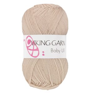 Garn viking baby ull sand 306