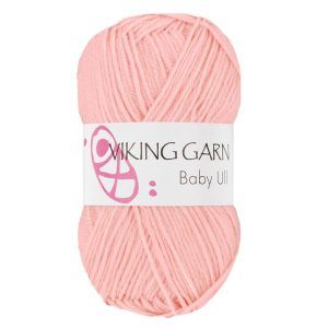 Garn viking baby ull aprikos 348