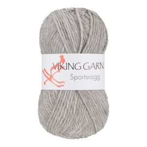 Garn viking sportsragg 513 grå