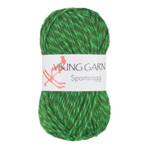Garn viking sportsragg 537 multi mørk gr
