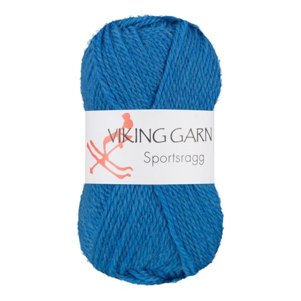Garn viking sportsragg 575 blå
