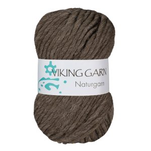Garn viking naturgarn 608 brun