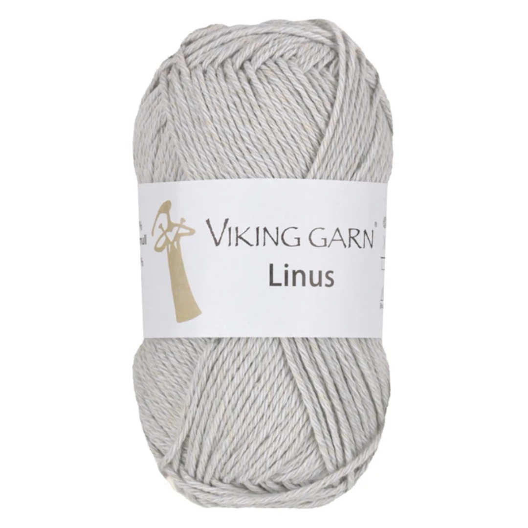 Garn viking linus 114 lys antikk