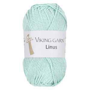 Garn viking linus 121 lys aqua