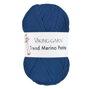 Garn viking trend merino petite 325 blå