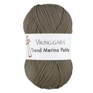 Garn viking trend merino petite 333 oliv