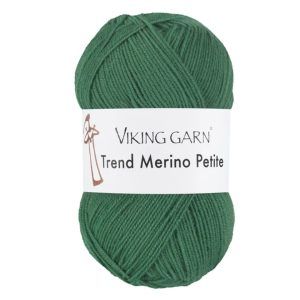 Garn viking trend merino petite 337 grøn