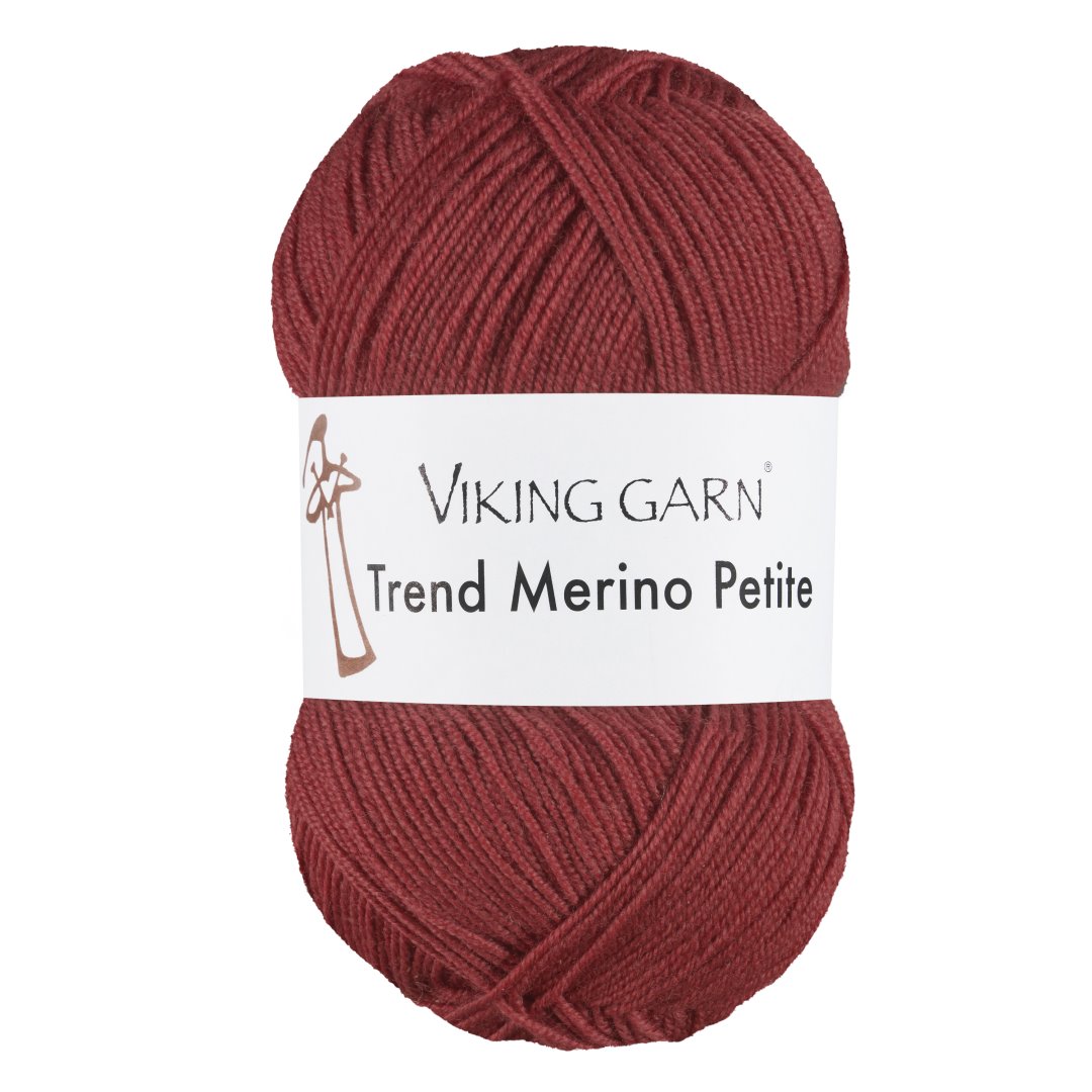Garn viking trend merino petite 356 mørk