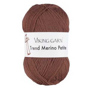 Garn viking trend merino petite 371 burg