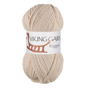 Garn viking raggen 706 beige