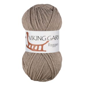 Garn viking raggen 709 lys brun