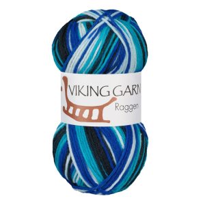 Garn viking raggen 729 aqua