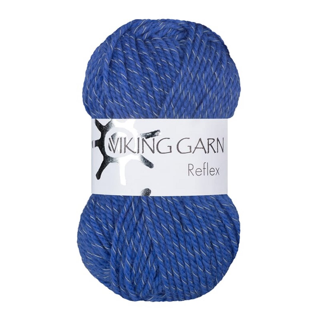 Garn viking reflex 425 blå