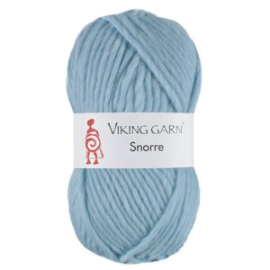 Garn viking snorre 220 lys blå