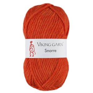 Garn viking snorre 251 oransje