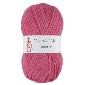 Garn viking snorre 261 rosa