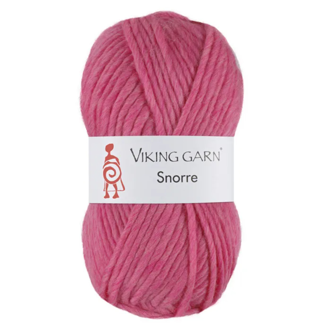Garn viking snorre 261 rosa