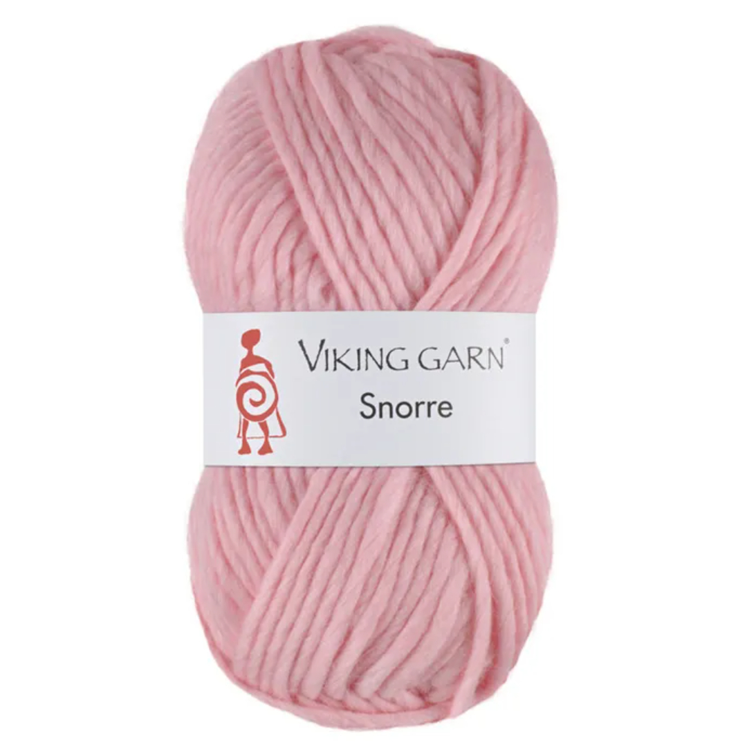 Garn viking snorre 263 lys rosa
