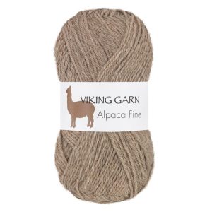 Garn viking alpaca fine 607 beige
