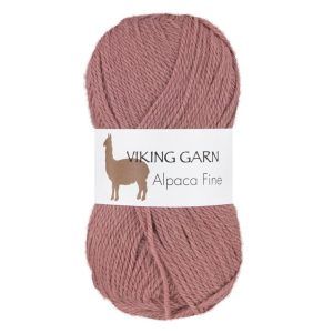Garn viking alpaca fine 662 gammelrosa