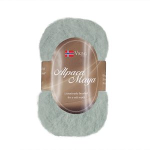 Garn viking alpaca maya 734 lys støvet g