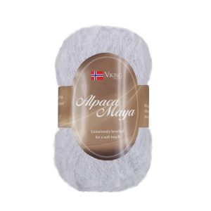 Garn viking alpaca maya 767 lavendel
