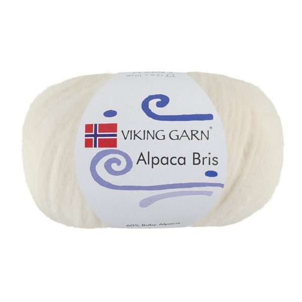 Garn viking alpaca bris 302 natur