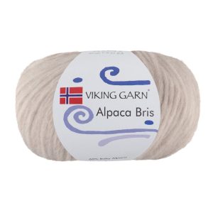 Garn viking alpaca bris 306 sand