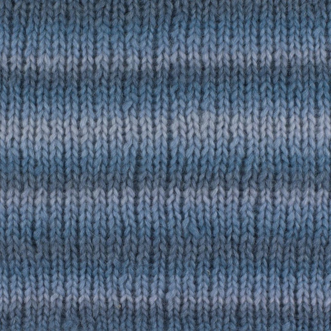 Garn viking alpaca bris multi 321 blå gr - Bilde 2