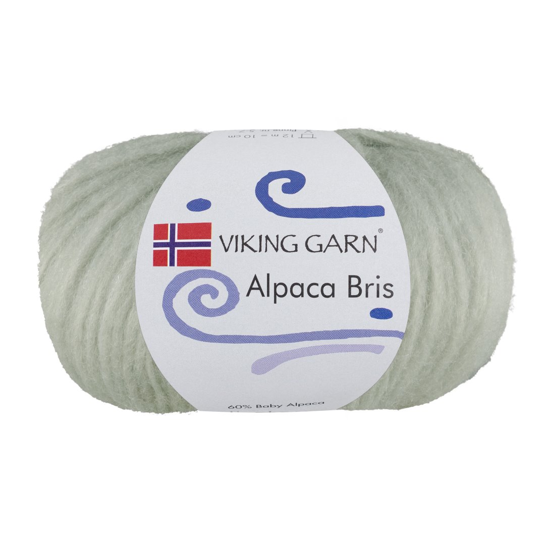 Garn viking alpaca bris 330 lys støvet