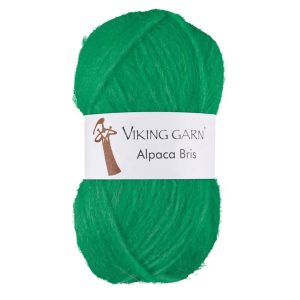 Garn viking alpaca bris 337 grønn