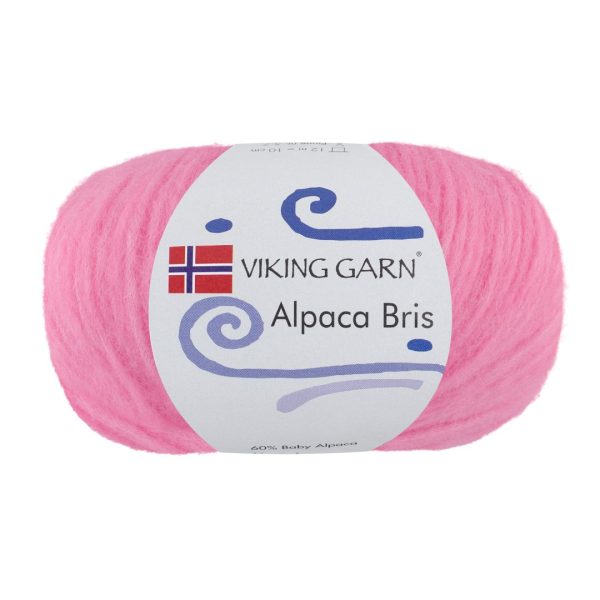 Garn viking alpaca bris 361 rosa